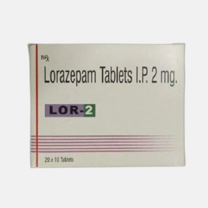 Lorazepam IP 2mg (30 Tablets)